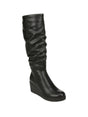 Image for Women's Plain Knee High Boots,Black
