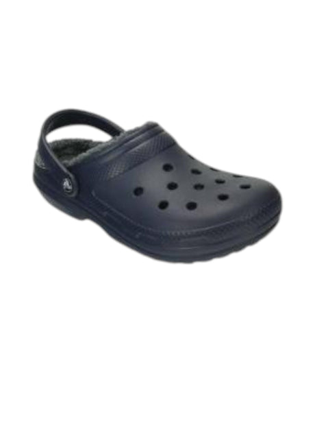 Image for Men's Lined Slippers,Navy