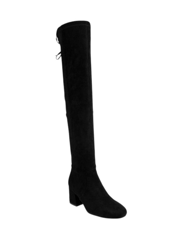 Image for Women's Plain Knee High Boots,Black