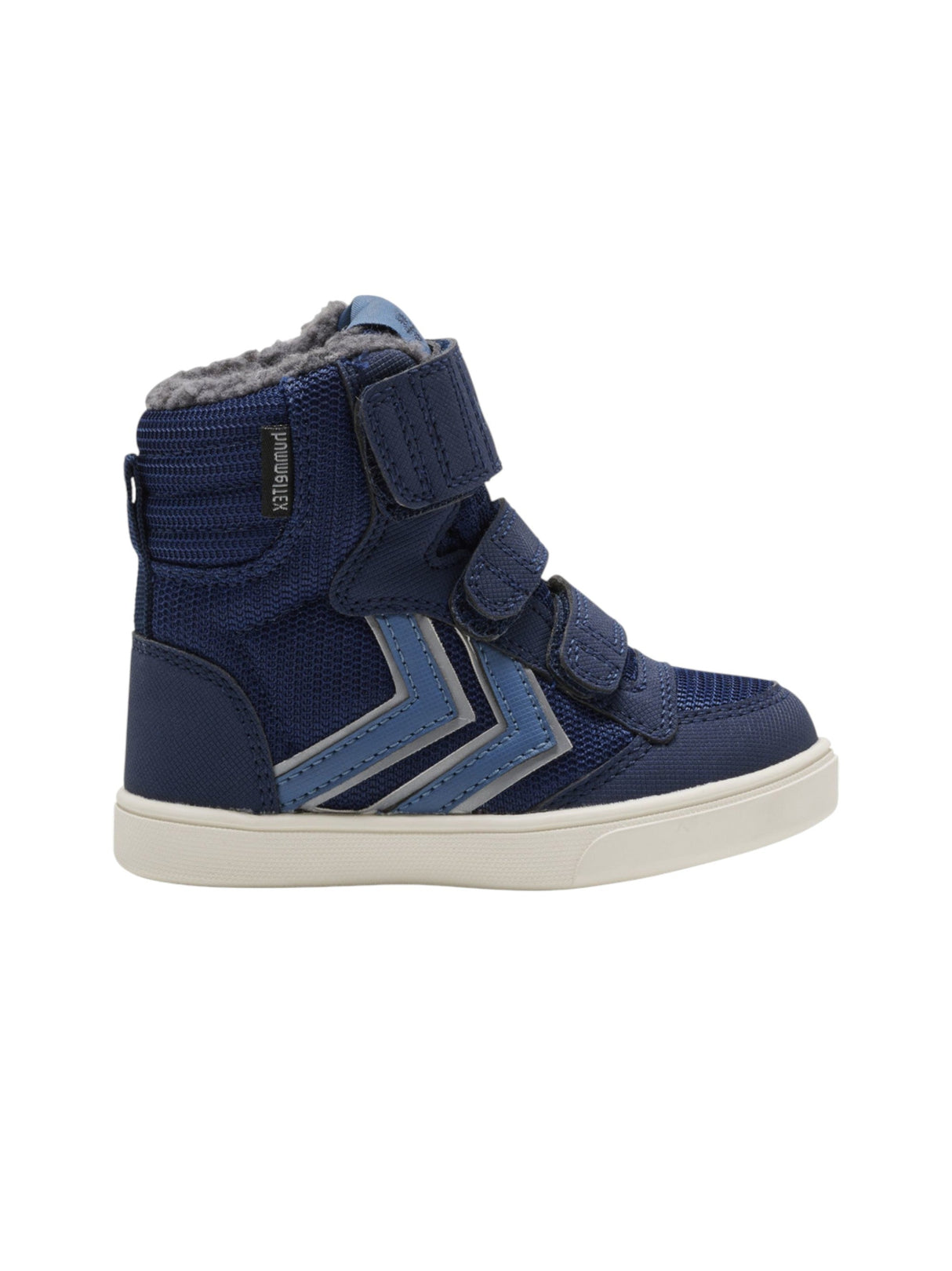 Image for Kids Boy's Brand Logo Patched Boots,Navy