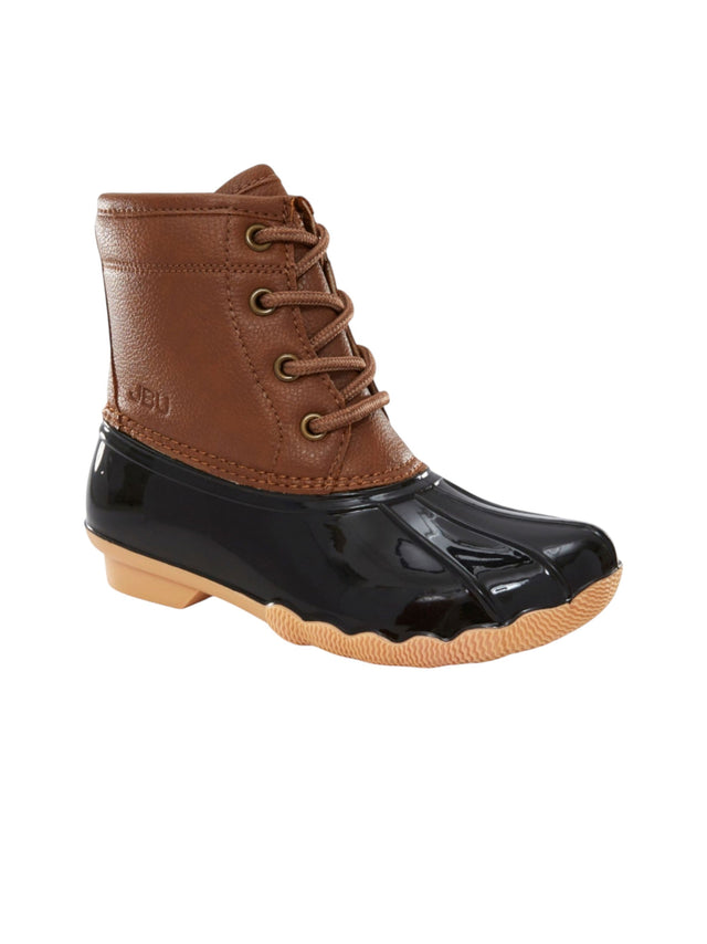 Image for Kids Girl's Textured Ankle Boots,Brown