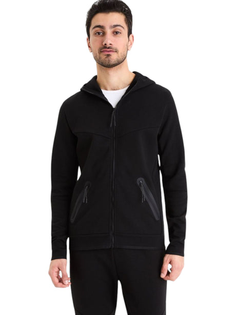Image for Men's Plain Hoodie,Back