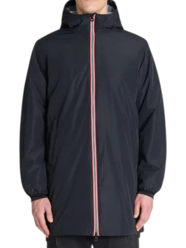 Image for Men's Plain Solid Jacket,Black