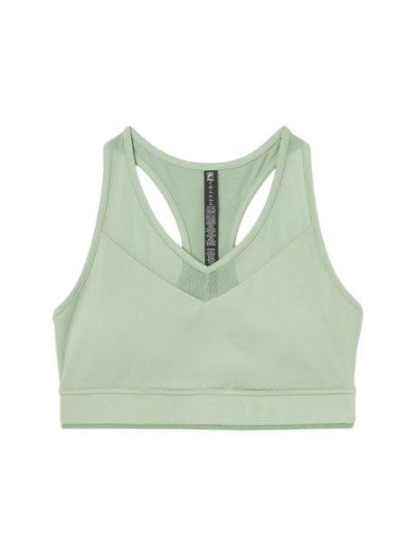 Image for Women's Plain Sport Crop Top,Green