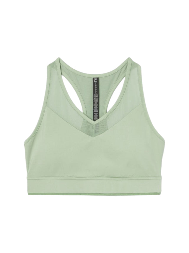 Image for Women's Plain Sport Crop Top,Green