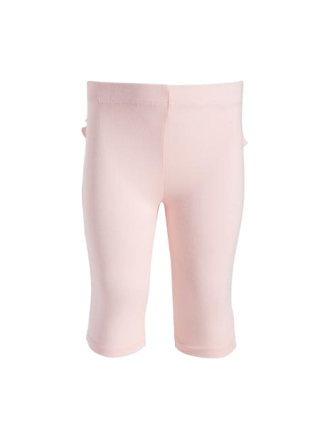 Image for Kids Girl's Ruffled Back Plain Leggings,Pink
