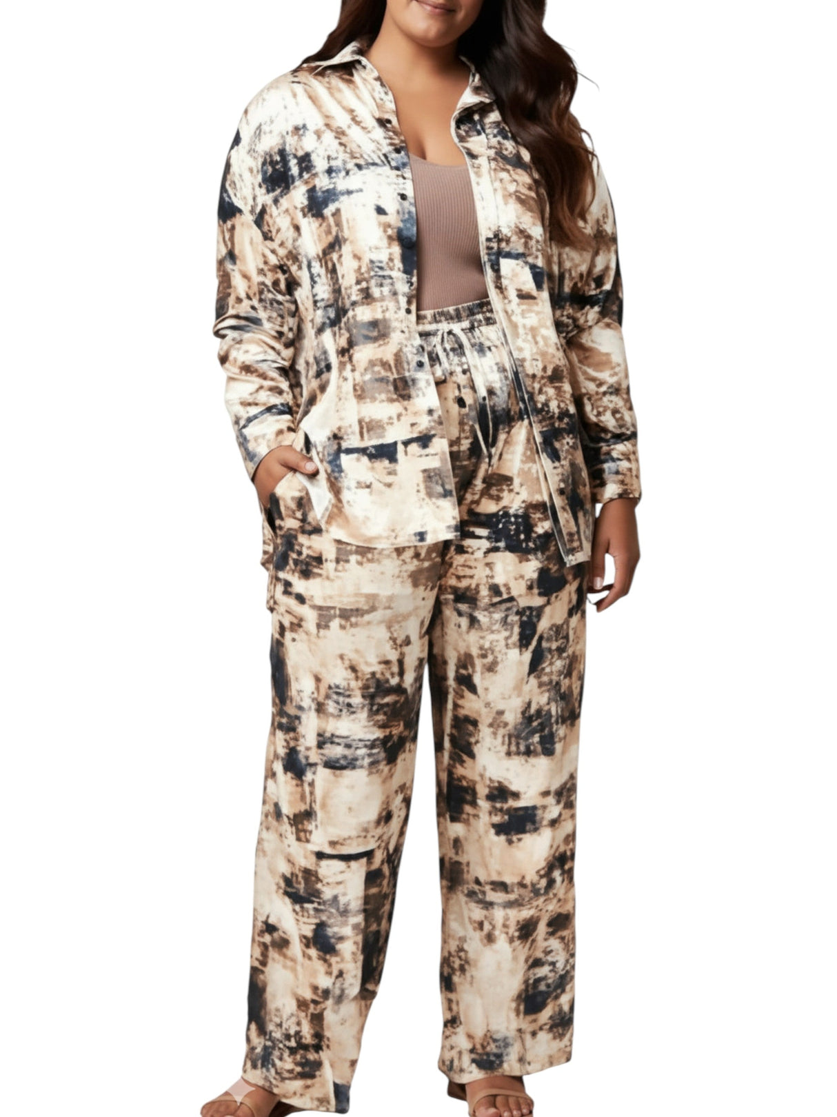 Image for Women's Graphic Pants,Multi