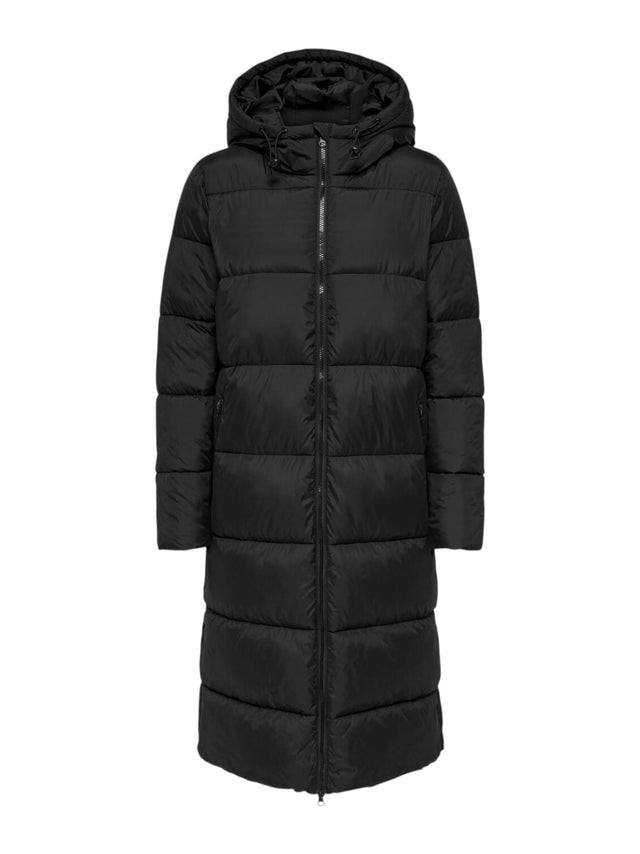 Image for Women's Quilted Coat,Black
