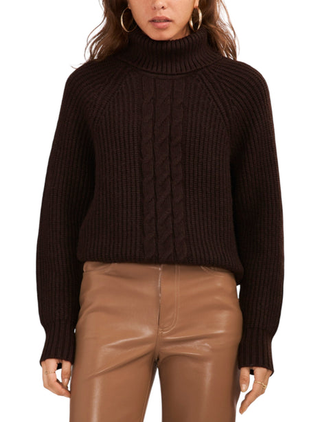 Image for Women's Knitted Sweaters,Brown