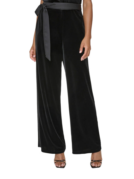 Image for Women's Velour Classic Pants,Black