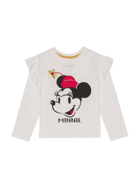 Image for Kids Girl's Minnie Mouse Top,White
