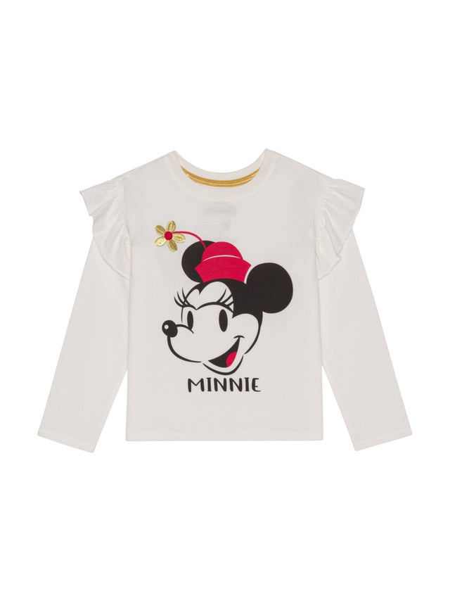 Image for Kids Girl's Minnie Mouse Top,White