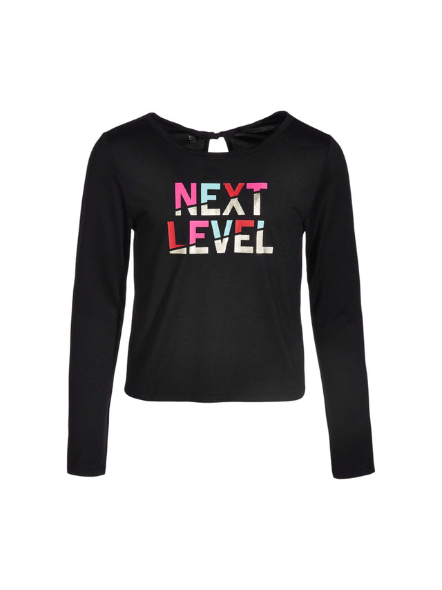 Image for Kids Girl's Printed Top,Black