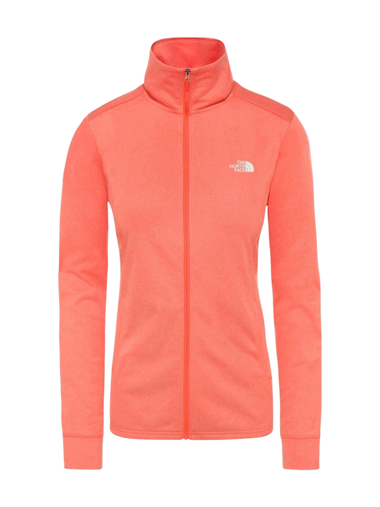Image for Women's Plain Solid Jacket Two Pockets,Coral
