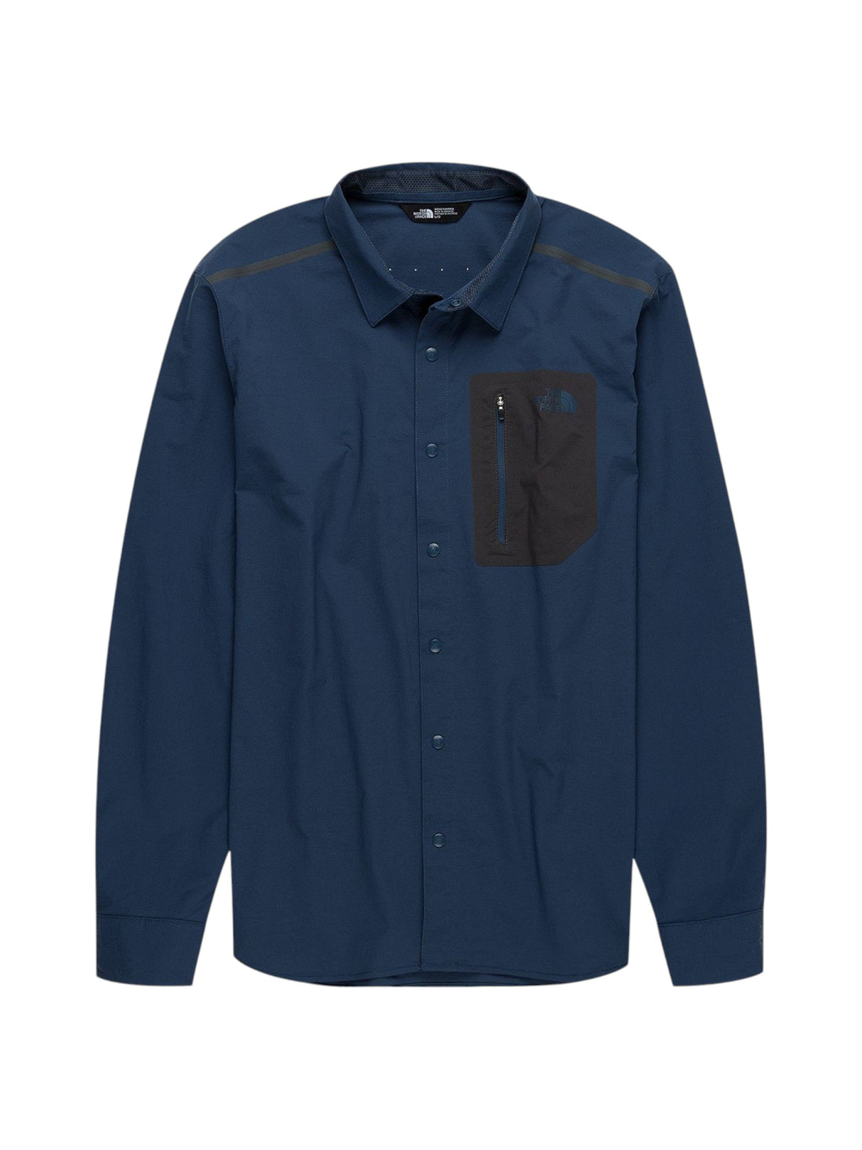 Image for Men's plain Solid Chemise,Navy