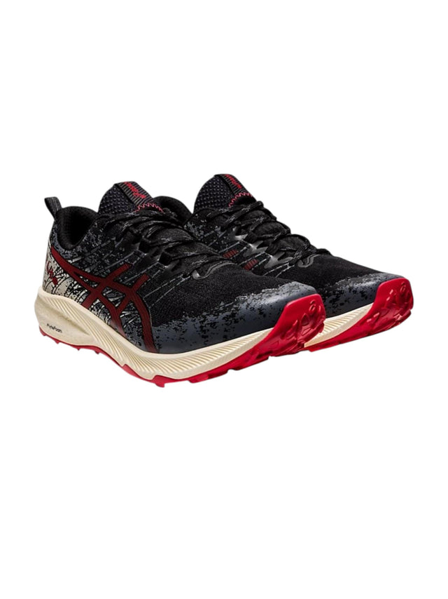 Image for Men's Printed Running Shoes,Black
