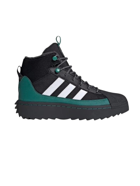 Image for Kids Girl's Colorblocked Lined Ankle Boots,Black