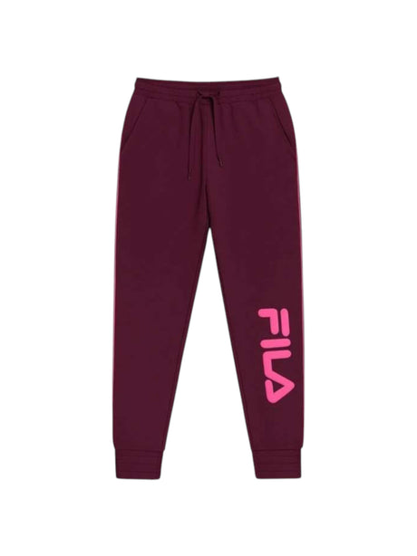 Image for Women's Brand Logo Printed Pant,Dark Purple