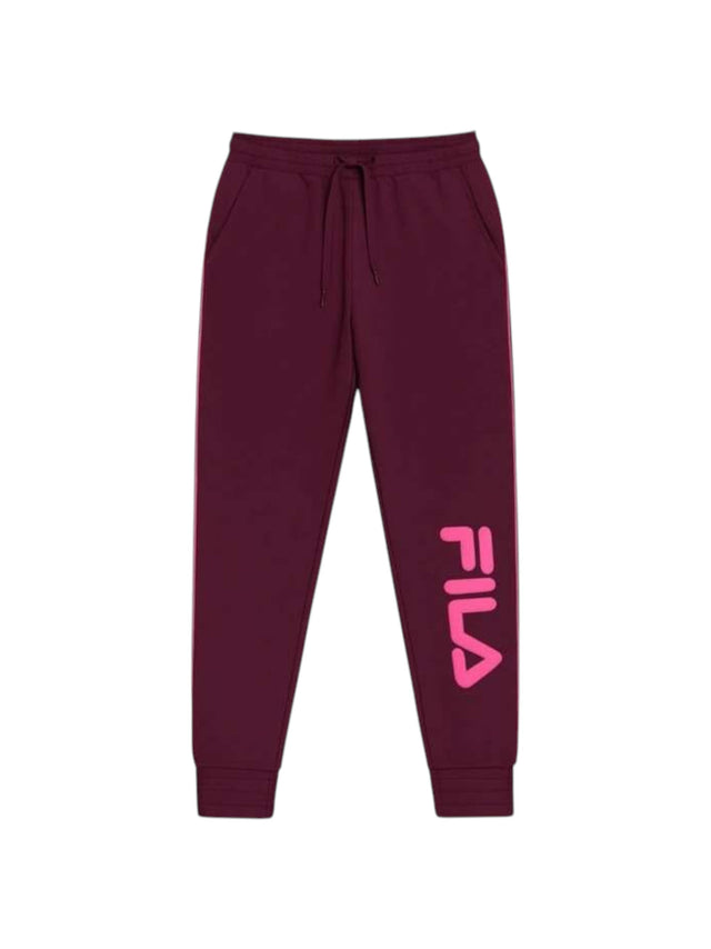 Image for Women's Brand Logo Printed Pant,Dark Purple