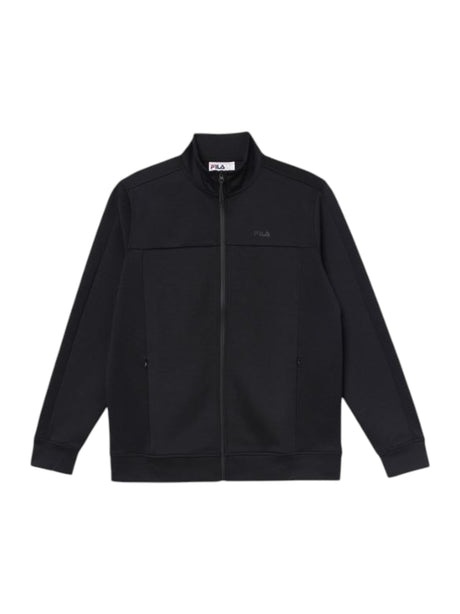 Image for Men's Plain Solid Jacket Two Pockets ,Black