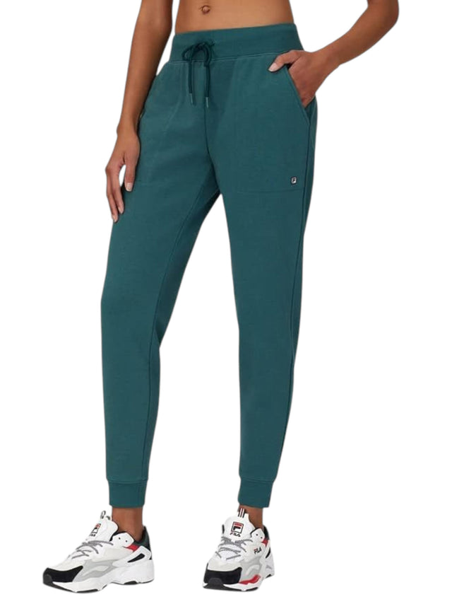 Image for Women's Plain Solid Pants,Green