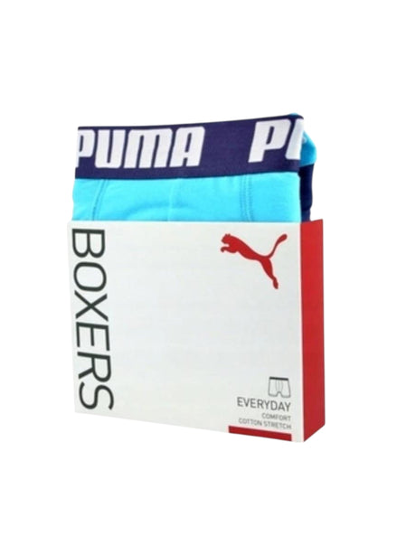 Image for Men's 2 Pieces Plain Boxers Set,Blue