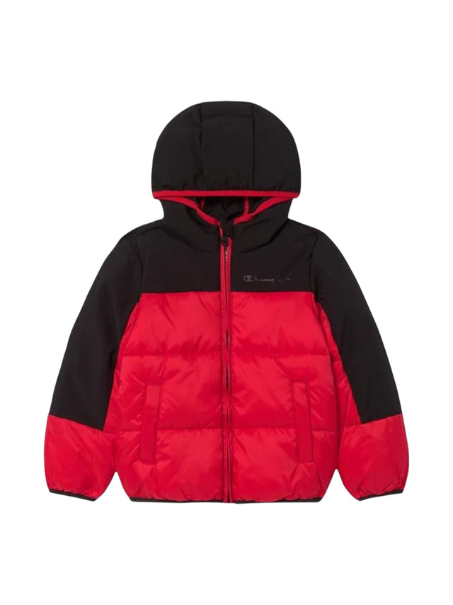 Image for Kids Boy's Colorblocked Jacket,Black\Red