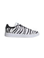 Image for Women's Brand Logo Patched Shoes,Black/White