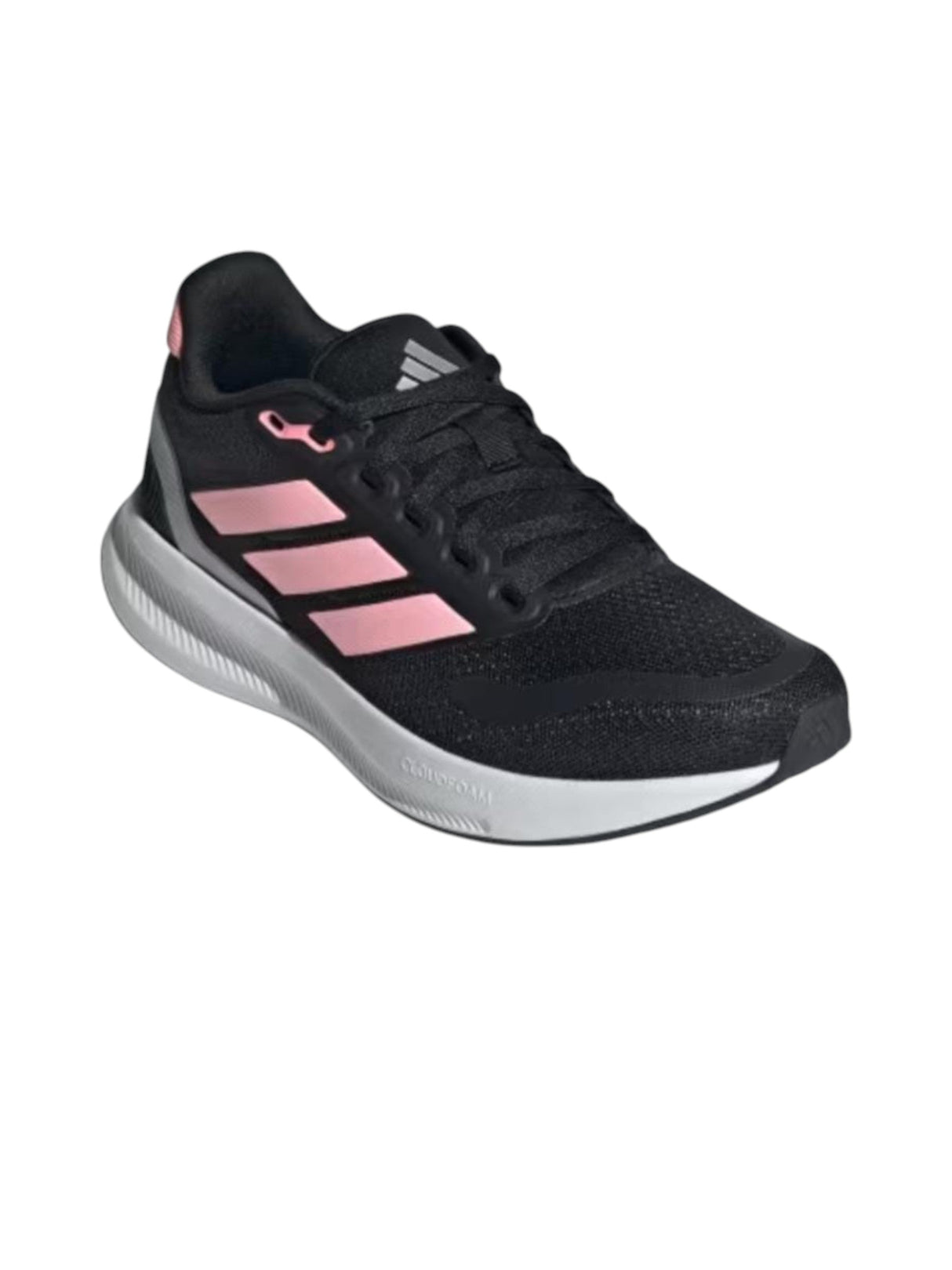 Image for Women's  Brand Logo Patched Running Shoes,Black