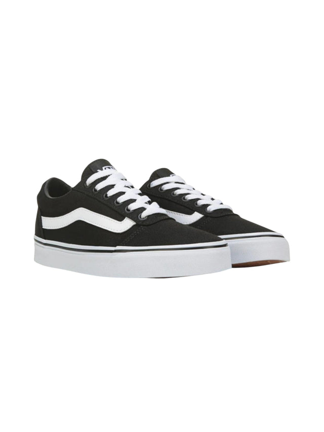 Image for Women's Brand Logo Patched Shoes,Black/White