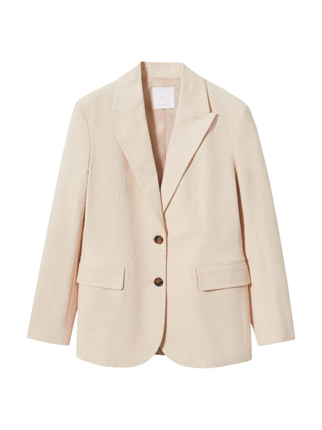 Image for Women's Plain Blazer,Beige