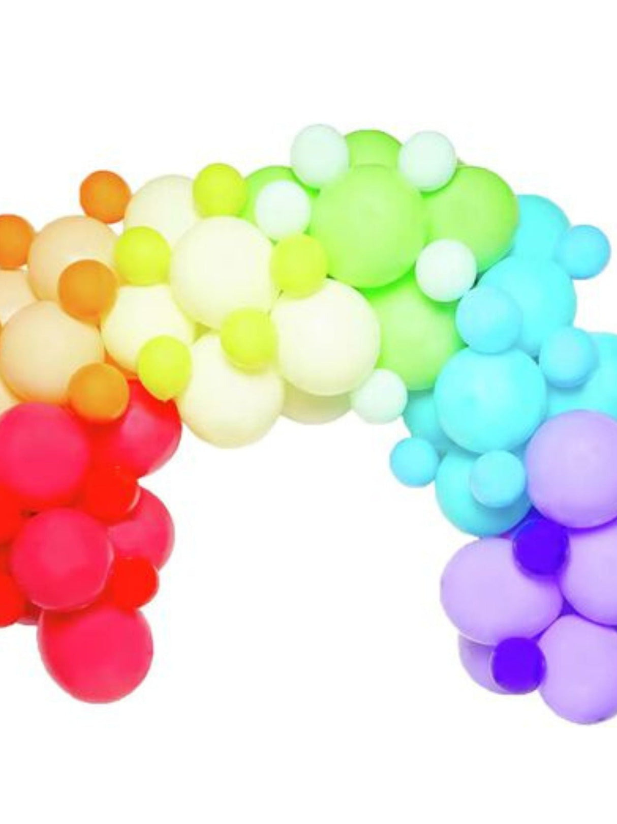 Image for Rainbow Balloon Arch Garland