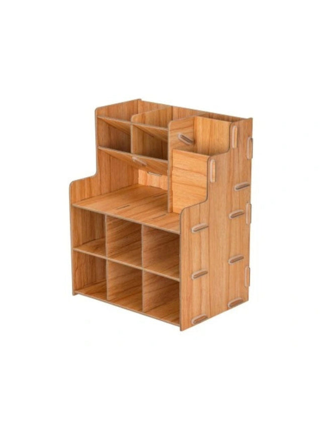 Image for Imitation Wood Desk Organizer
