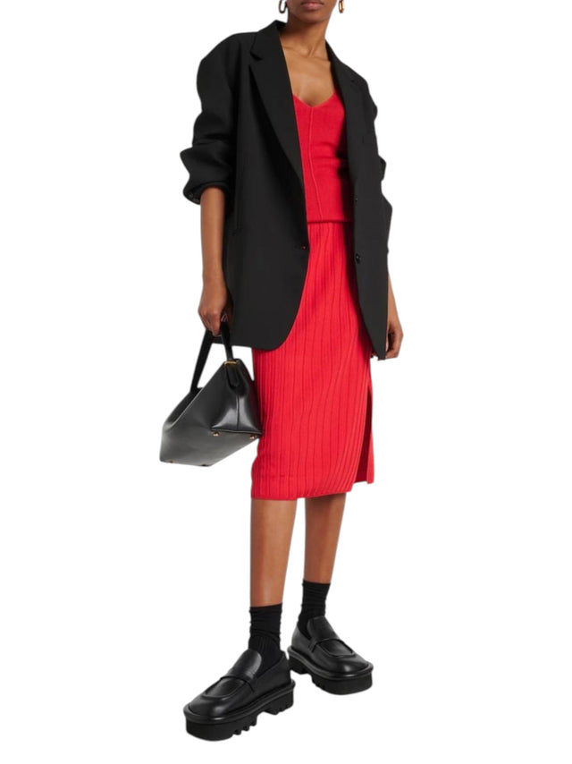 Image for Women's Ribbed Skirt,Red