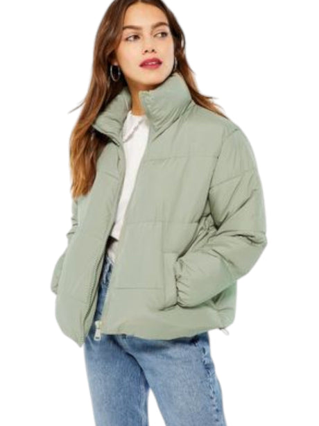 Image for Women's Quilted Jacket,Green