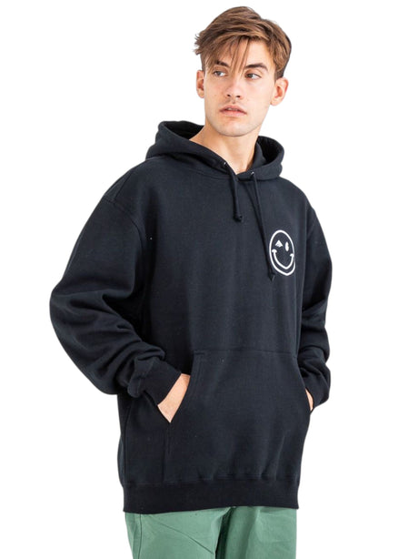Image for Men's Plain Hoodie,Black