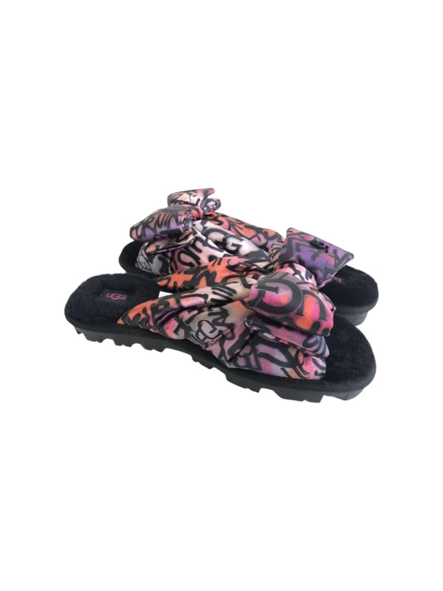 Image for Women's Quilted Graphic Slippers,Multi