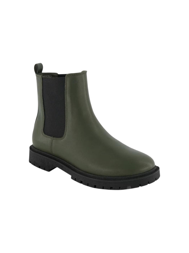 Image for Women's Plain Ankle Boots,Olive