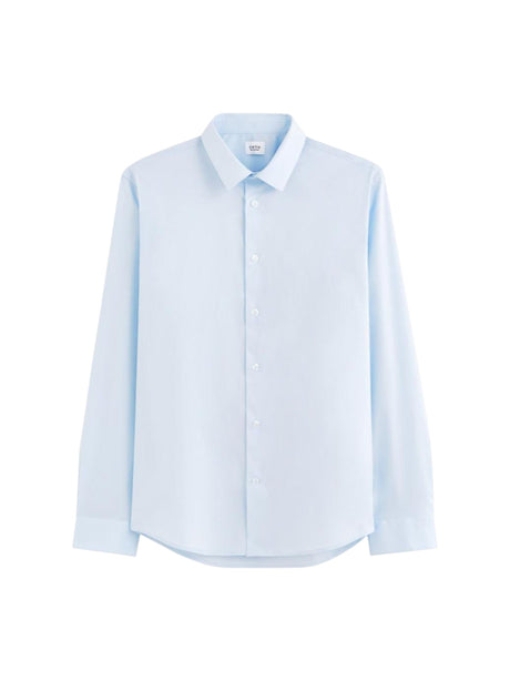 Image for Men's Plain Dress Shirt,Light Blue