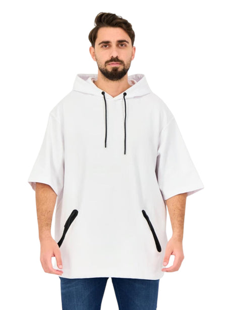 Image for Men's Plain Hoodie,White