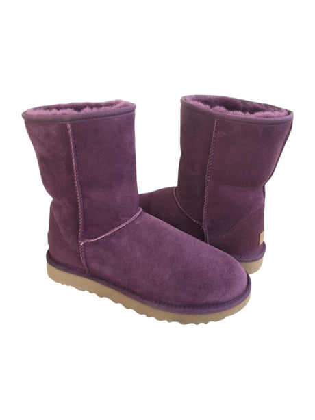 Image for Kids Girl's Plain Ankle Boots,Mauve