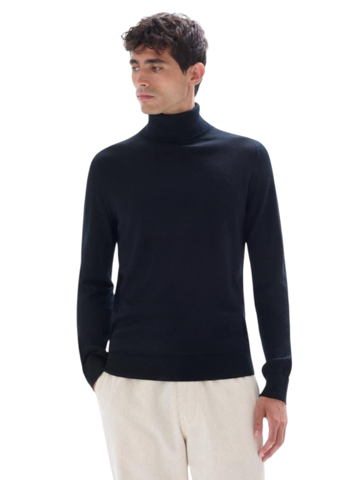 Image for Men's Knitted Sweaters,Navy