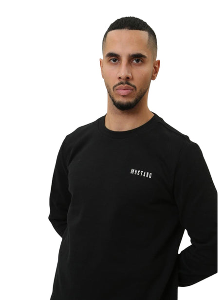 Image for Men's Plain Sweaters,Black