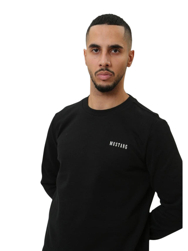 Image for Men's Plain Sweaters,Black