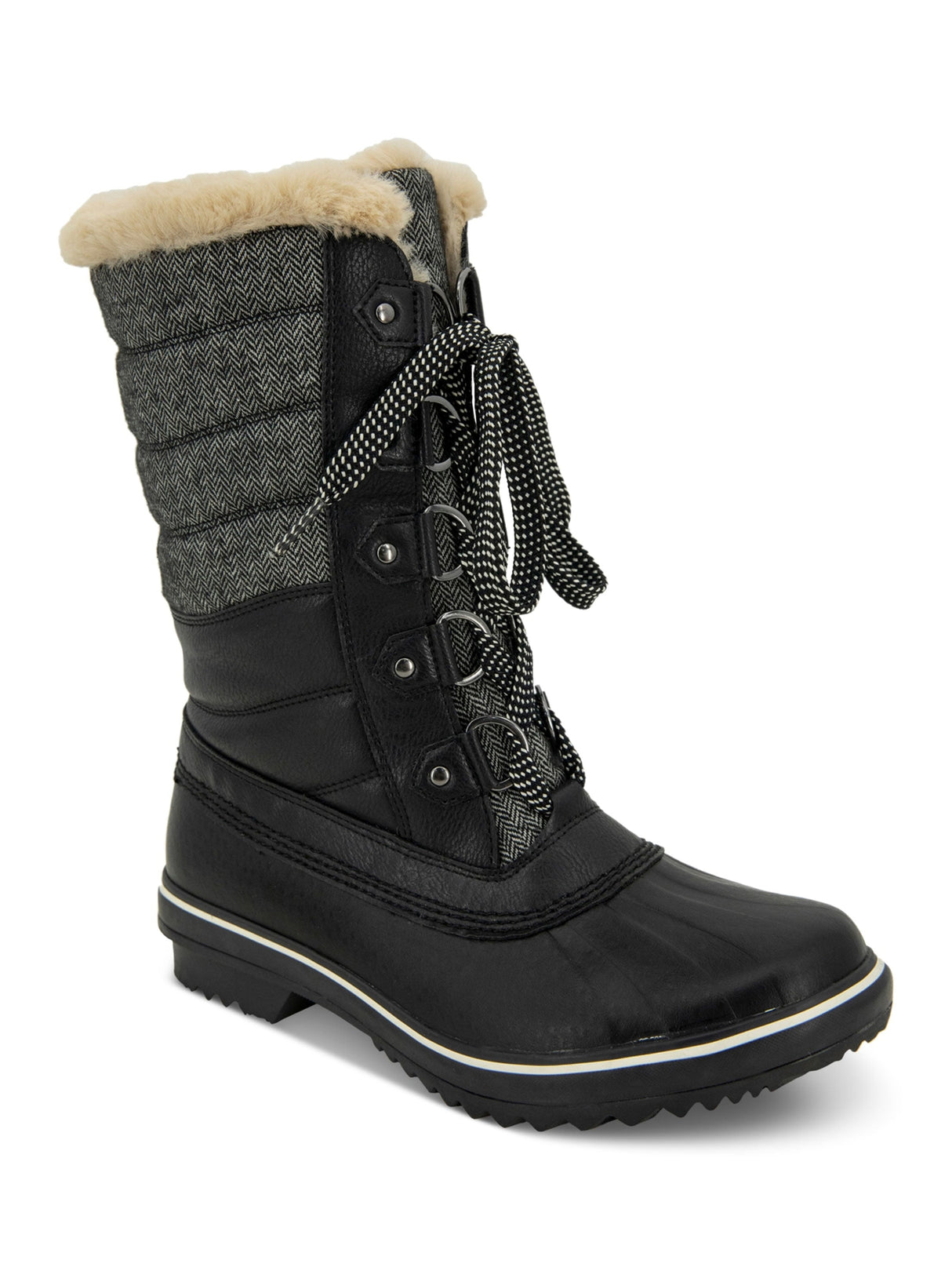 Image for Women's Lined Ankle Boots,Black