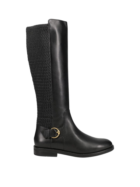 Image for Women's Textured Ankle Boots,Black