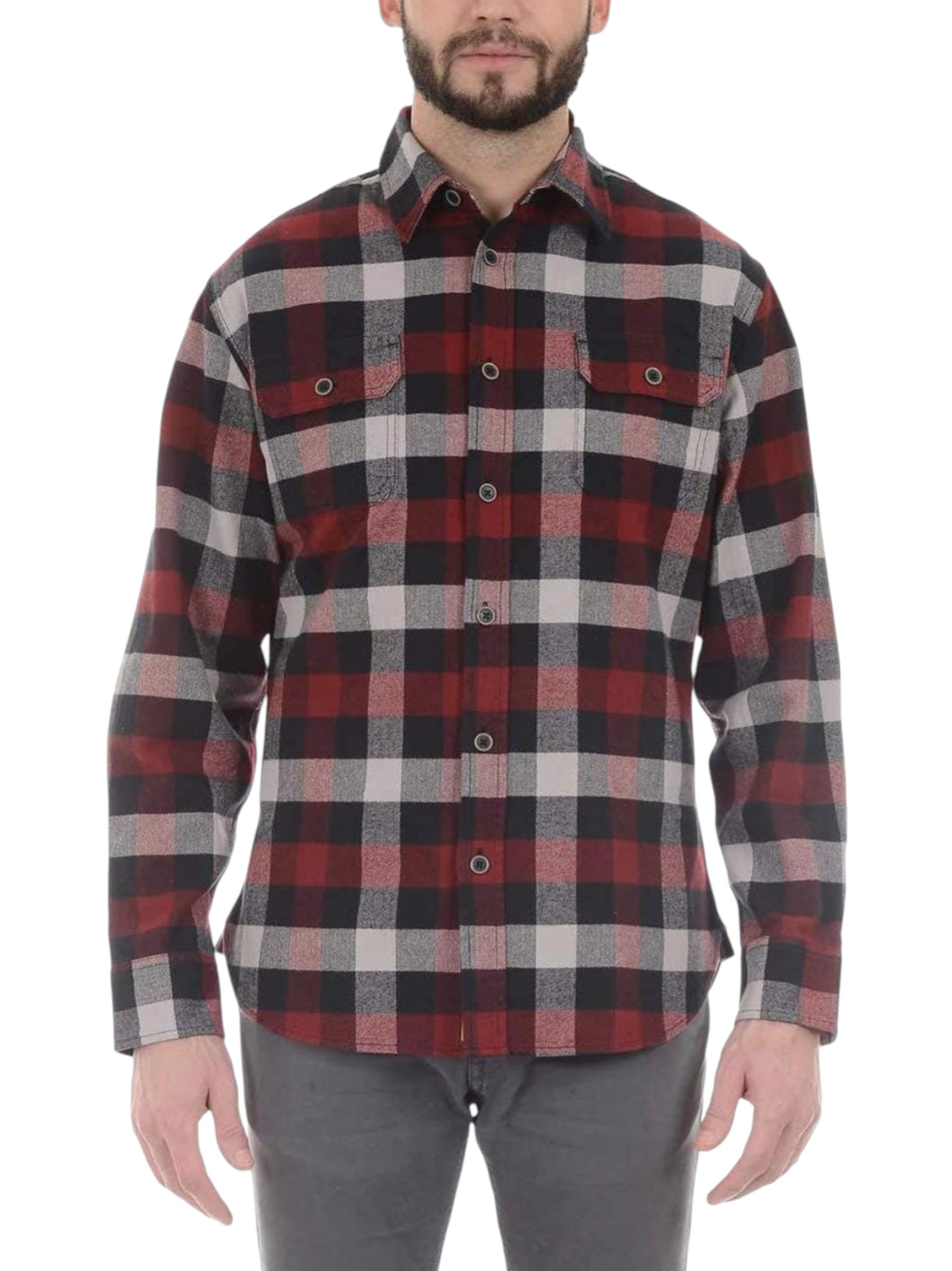 brown boat neck mini dress Cotton Plaid Union Standard Shirt | Reigning Champ main image 1