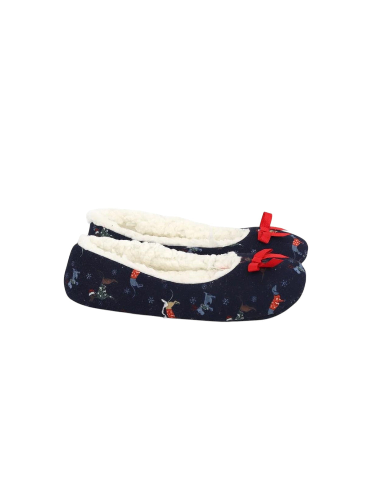 Image for Women's Graphic Printed Slippers,Navy