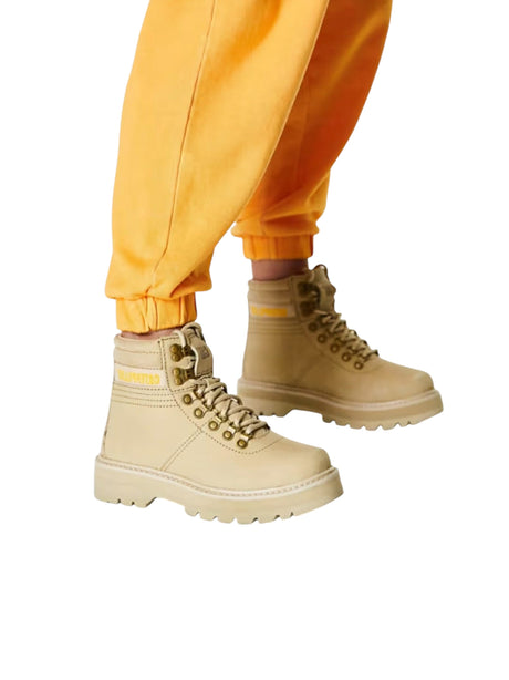 Image for Women's Plain Ankle Boots,Beige