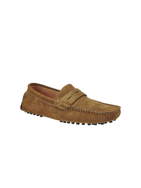Image for Kids Boy's Textured Loafers,Brown